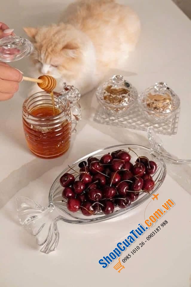 Hũ mật ong Crystal Pooh Bohemia siêu xinh!