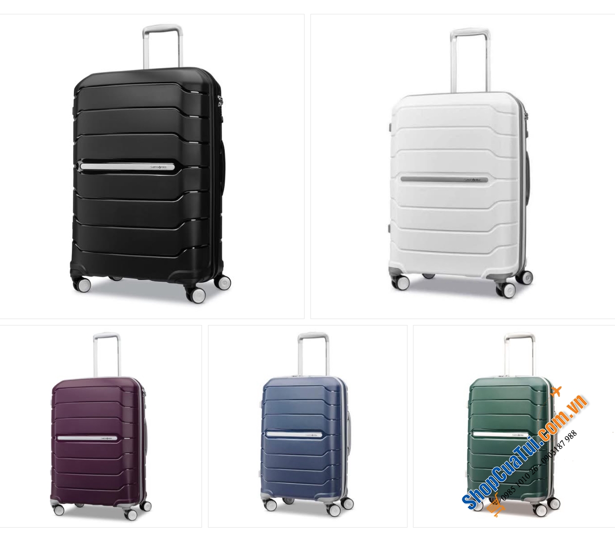 VALY SAMSONITE FREEFORM Size M cỡ Trung 25 inch - vali nhẹ và bền, mang lại sức mạnh và khả năng cơ động, tối ưu