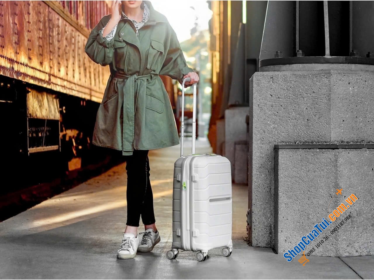 VALY SAMSONITE FREEFORM Size M cỡ Trung 25 inch - vali nhẹ và bền, mang lại sức mạnh và khả năng cơ động, tối ưu