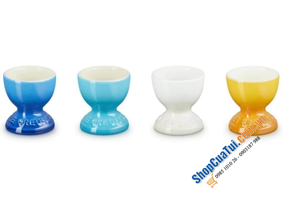SET 4 CỐC ĐỰNG TRỨNG LE CREUSET PETITS.