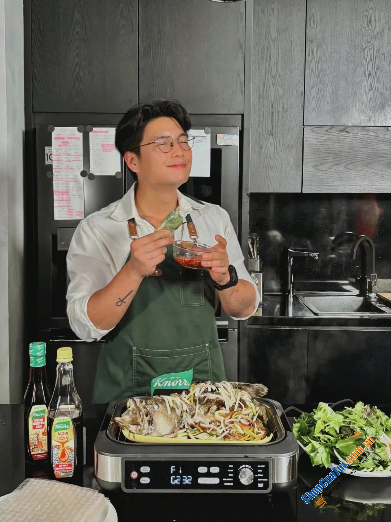 BẾP ĐA NĂNG MEGAPOT - với tất cả các chức năng nướng, sấy, chiên không dầu, hấp, nấu chậm, làm bánh trong một ...