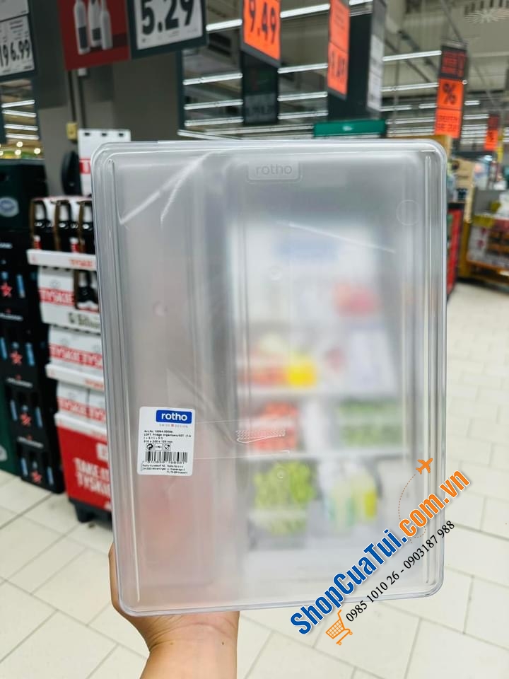 BỘ NGĂN ĐỰNG THỰC PHẨM TRONG TỦ LẠNH ROTHO - SWISS DESIGN.