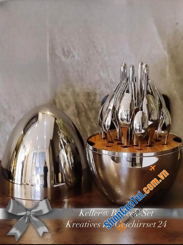 Set dao dĩa quả trứng KELLER@ GERMANY.