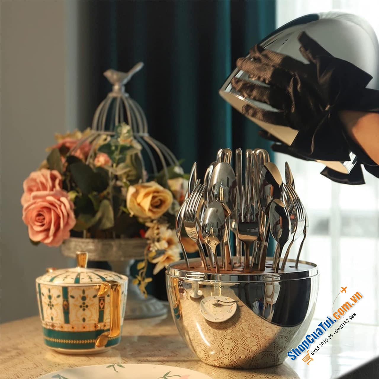 Set dao dĩa quả trứng KELLER@ GERMANY.