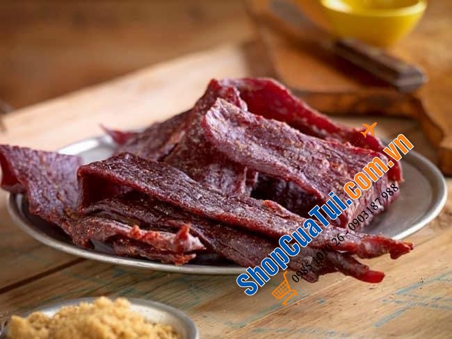 Original Beef Jerky JACK LINK 310g - Thịt bò khô nguyên chất giàu protein, giàu omega 3, hàm lượng oxi hoá cao, ít béo