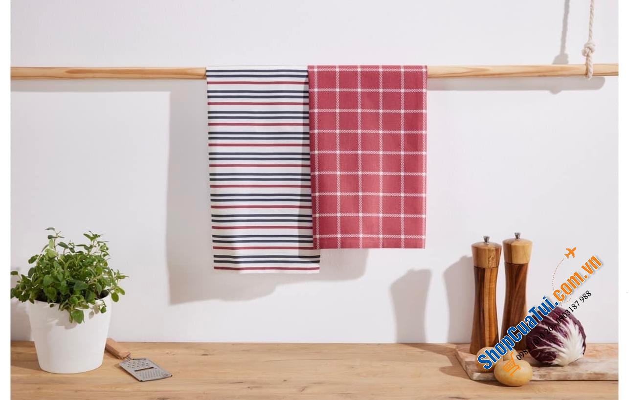 Khăn lau bếp LIVARNO home, bộ 2 chiếc.