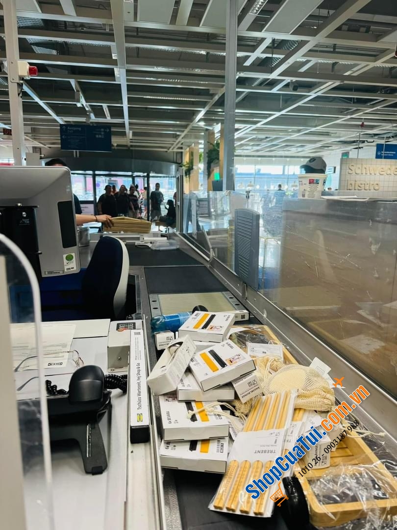 BỘ KẸP MIỆNG TÚI BEVARA 6 CÁI DÀI - HÀNG IKEA CHÍNH HÃNG MUA TẠI ĐỨC.