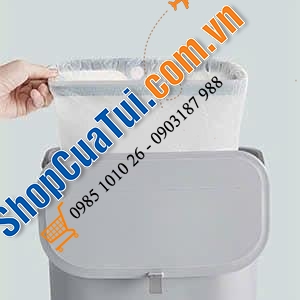 THÙNG RÁC TREO CÁNH TỦ 9L SONGMICS LTB820G9.