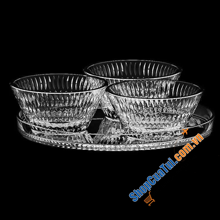 SET 3 BÁT VÀ 1 ĐĨA PHA LÊ NACHTMANN ETHNO 105766 11CM VÀ 22CM.