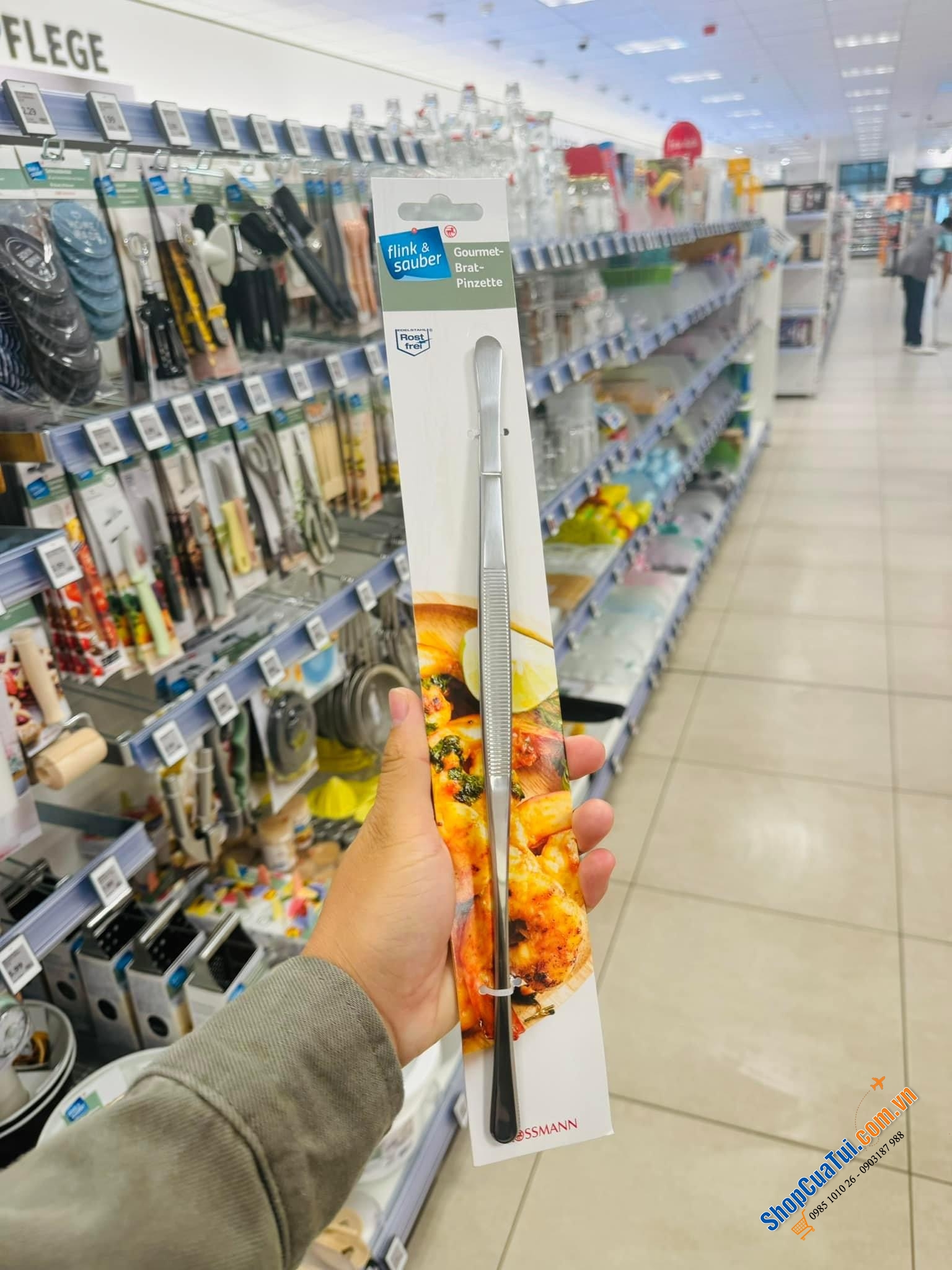 Kẹp gắp thức ăn, đồ decor...FLINK & SAUBER.