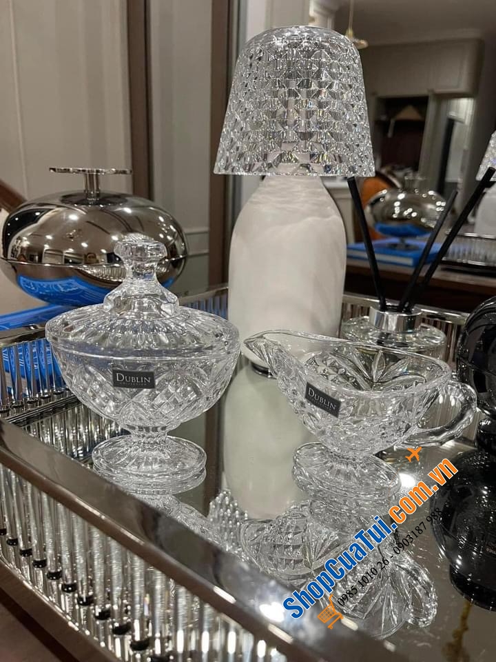 Sét đựng đường, sữa Dublin siêu xinh.