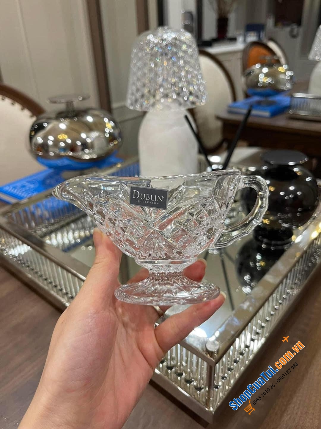 Sét đựng đường, sữa Dublin siêu xinh.