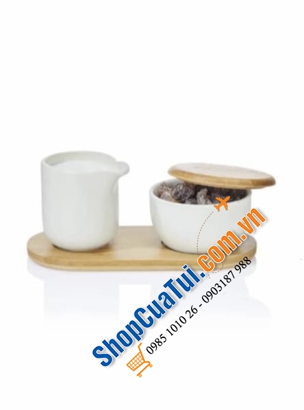 Bộ ấm trà/bộ cốc/bộ bát đựng đường và bình sữa ERNESTO.