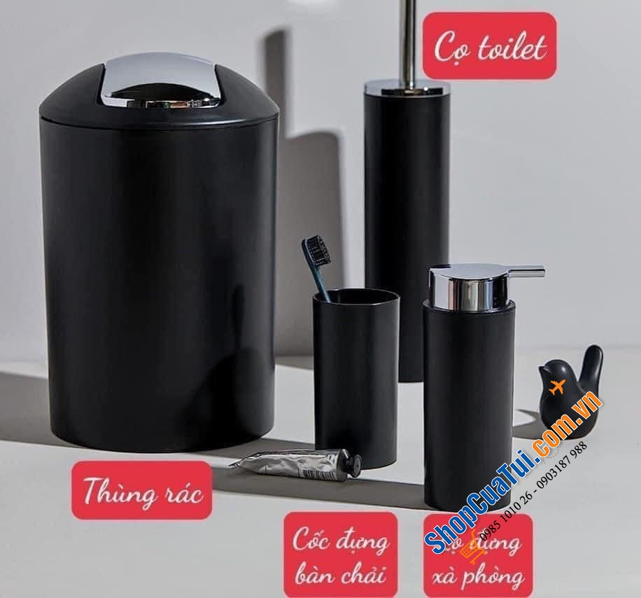 Bộ 4 dụng cụ phòng tắm Wenko.