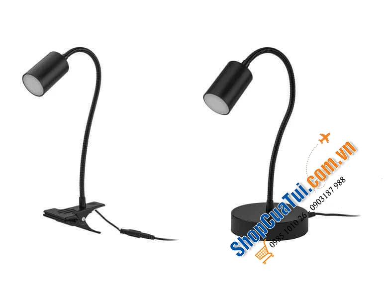 Đèn kẹp LED LIVARNO, Đèn bàn LED 2.4 W.