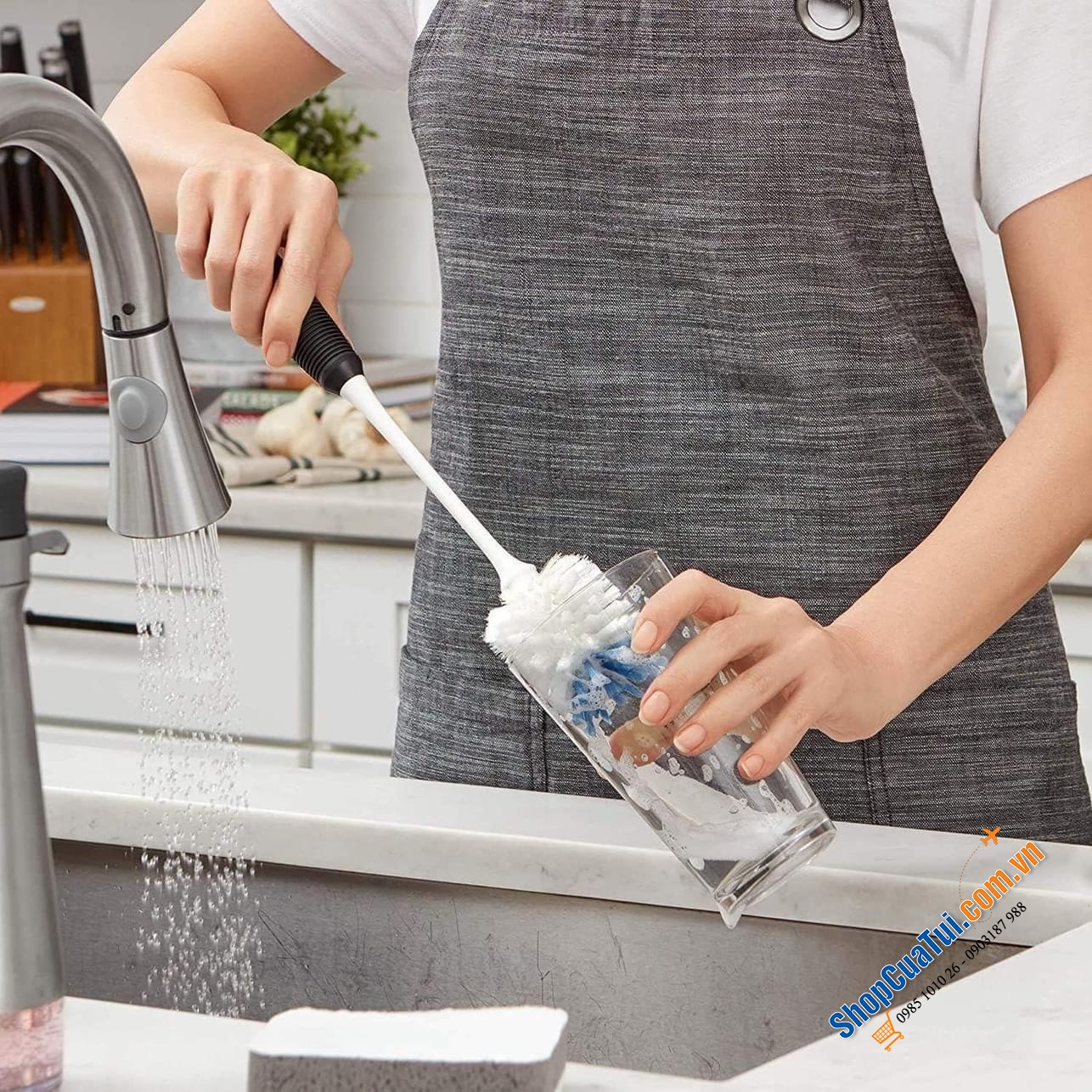 TRỌN BỘ DỤNG CỤ RỬA BÁT OXO.