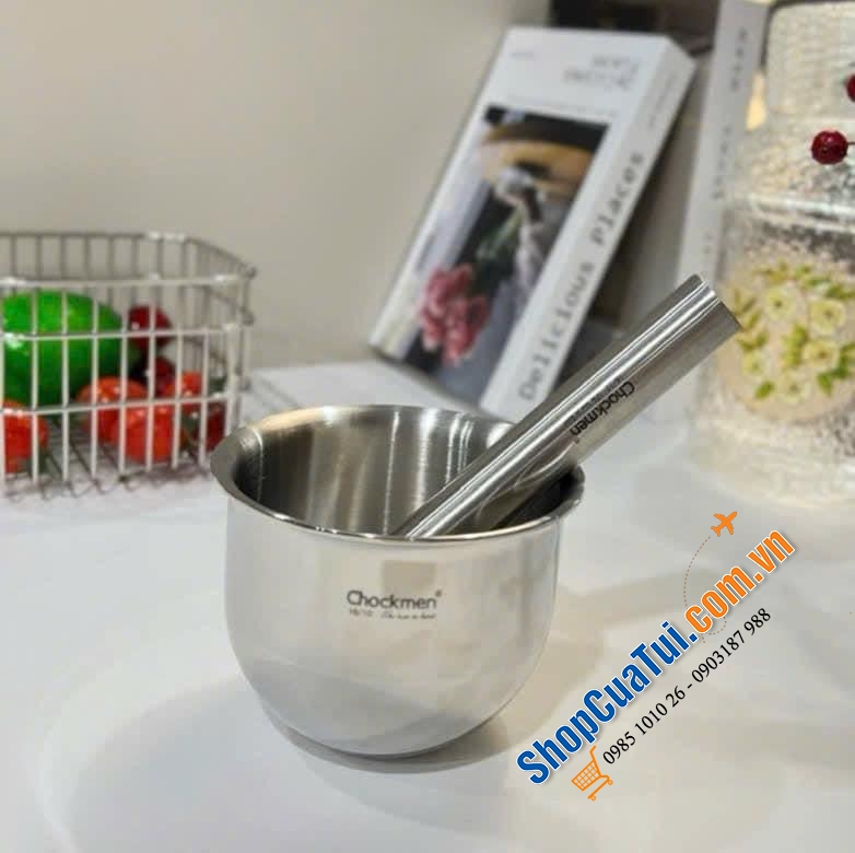 Bộ chày cối gia vị Chockmen.