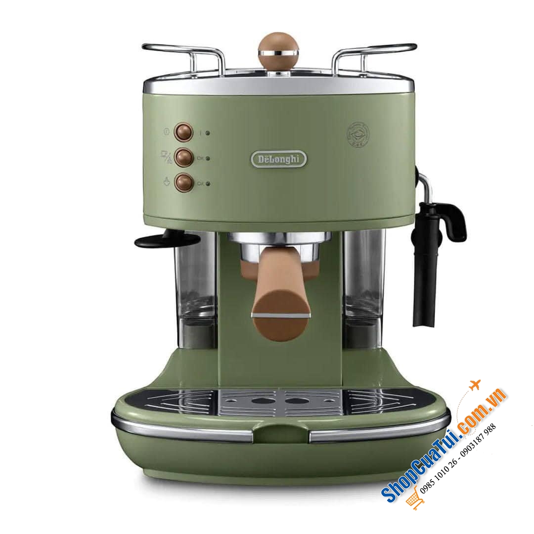 MÁY PHA CAFE DELONGHI ICONA ECO 311 CÓ VÒI TẠO BỌT SỮA.