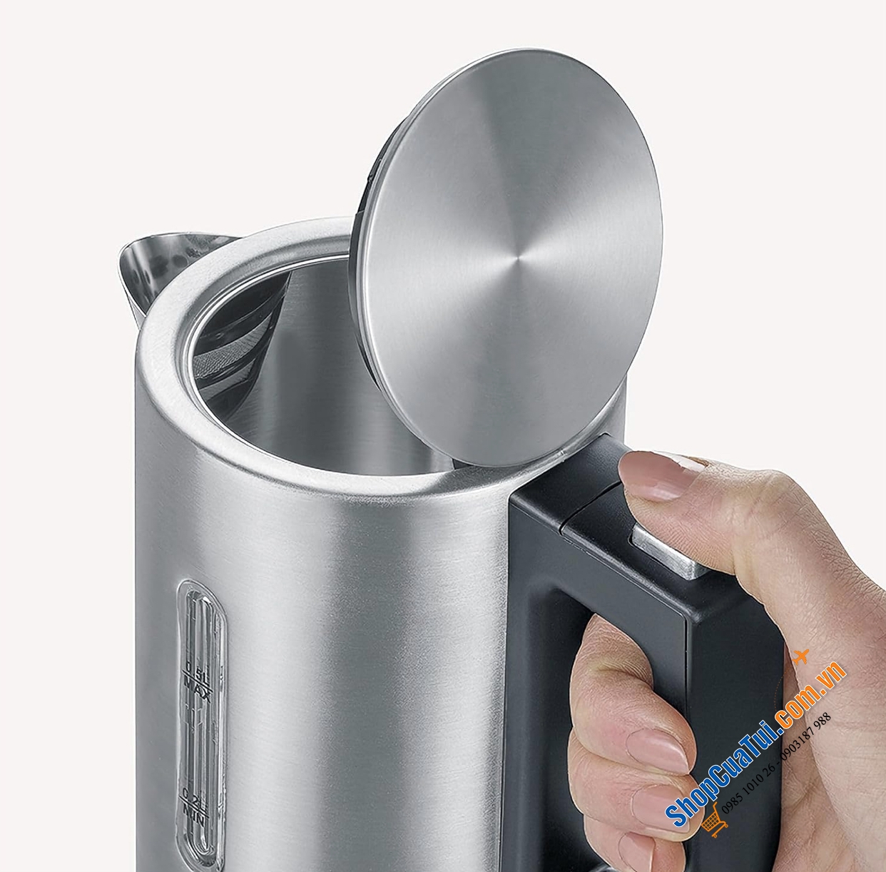 Ấm đun nước du lịch mini SEVERIN 500ml - Nhỏ gọn để mang theo khi di chuyển