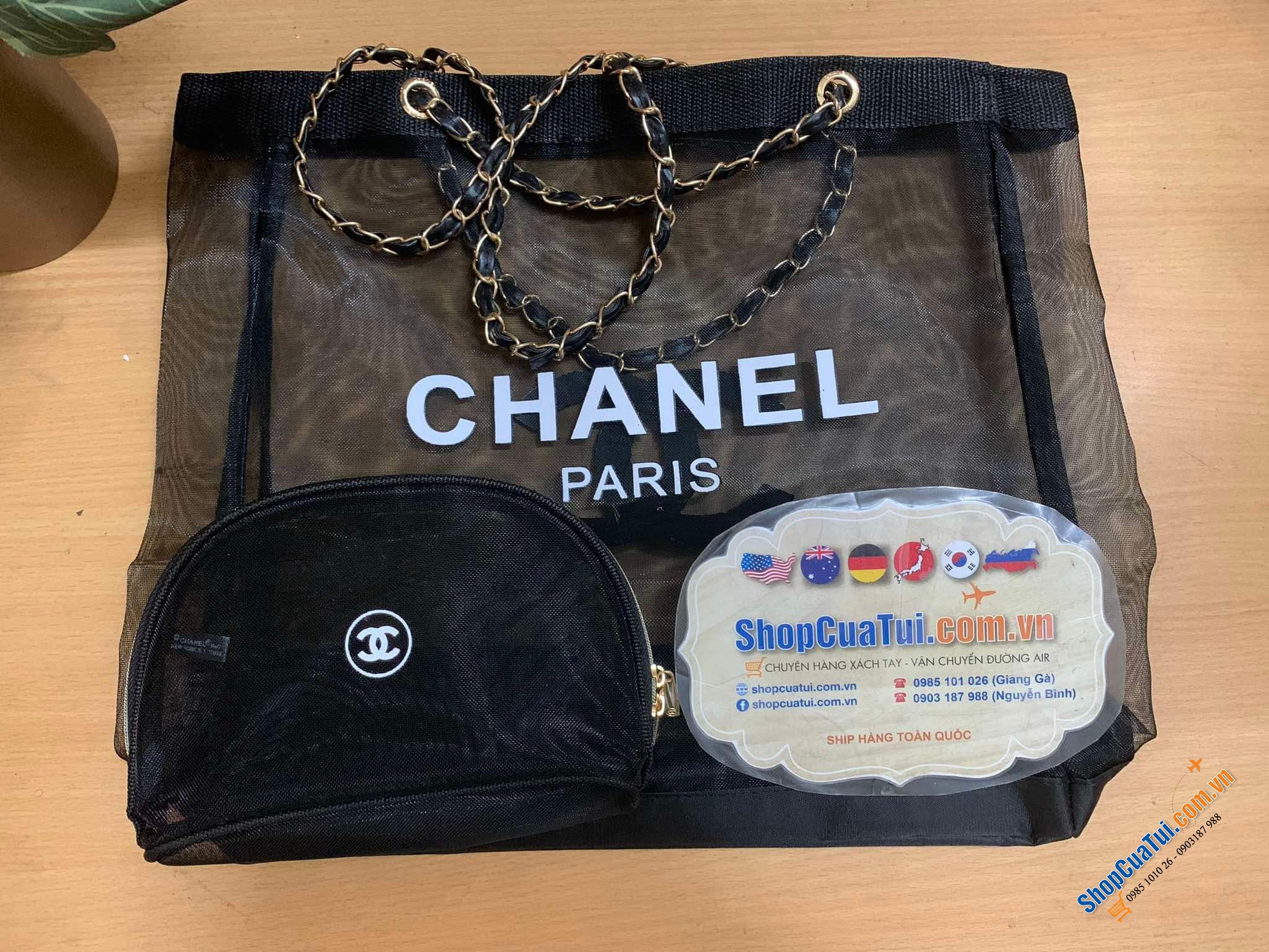 SET TÚI GIFT CHANEL xinh xắn dành cho khách VIP từ hãng