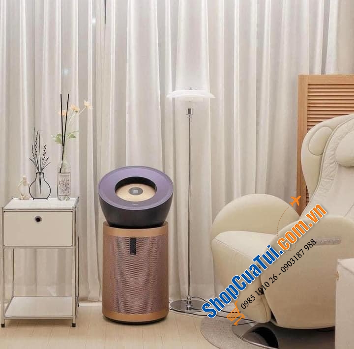 Máy lọc không khí DYSON Purifier Big + Quiet Formaldehyde BP04 màu xanh phổ/ vàng gold.