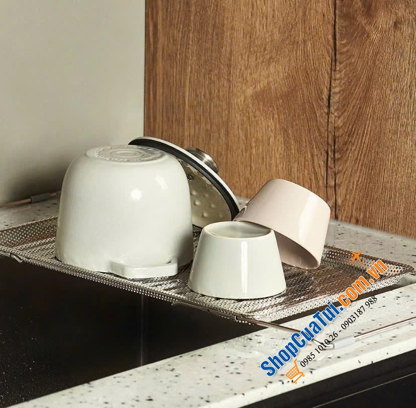 Kệ gác bồn rửa bát Wagensteiger phiên bản dạng lưới