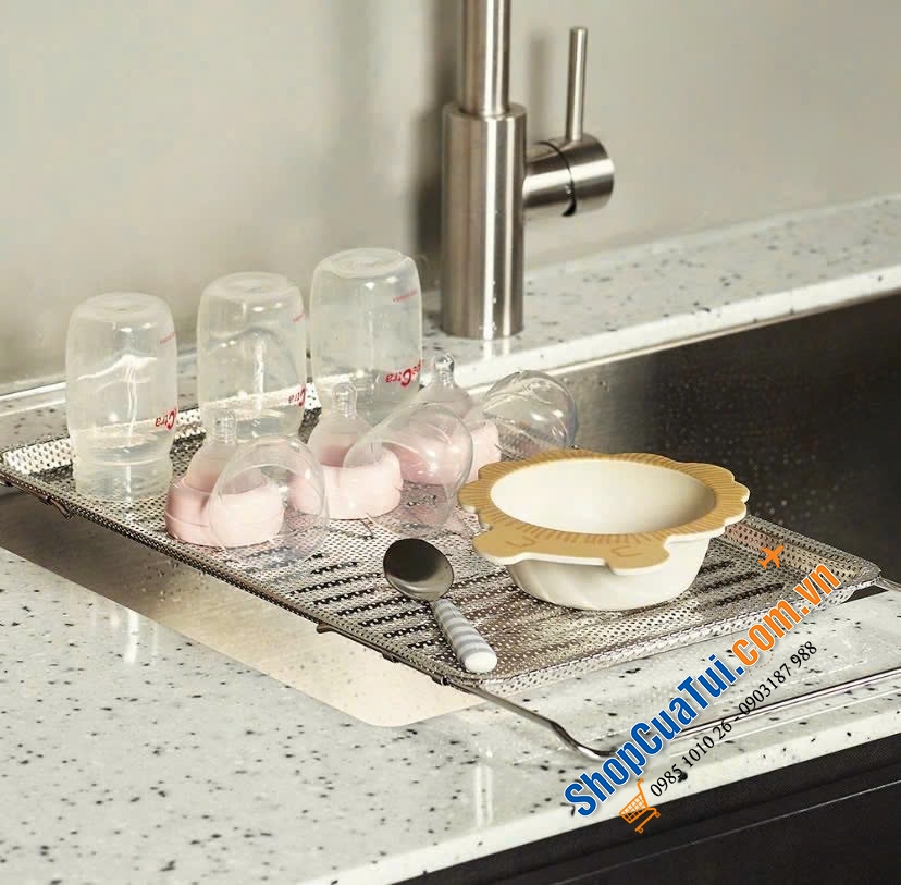 Kệ gác bồn rửa bát Wagensteiger phiên bản dạng lưới