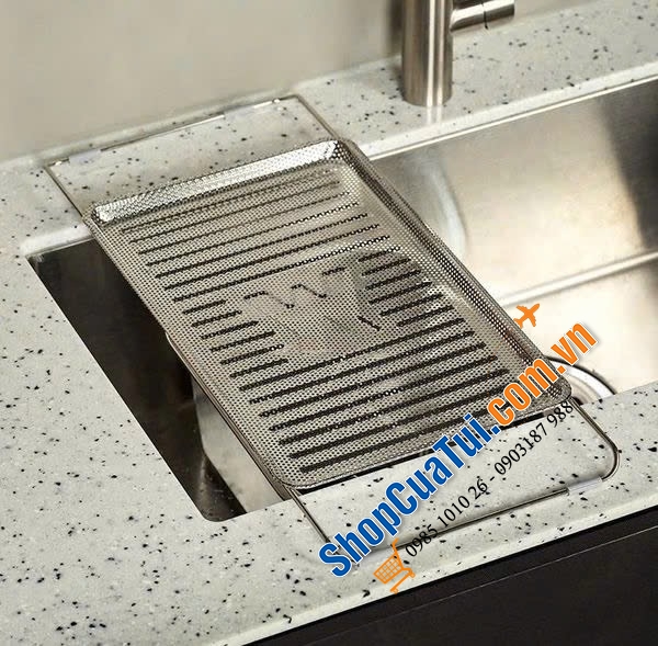 Kệ gác bồn rửa bát Wagensteiger phiên bản dạng lưới