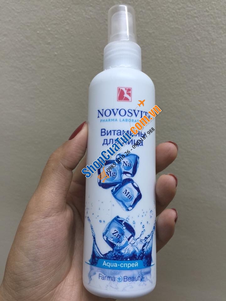 Xịt khoáng Nga NovosVit 