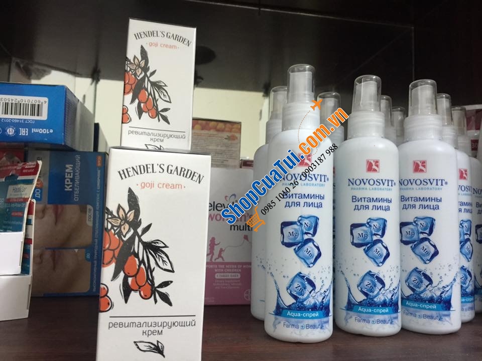 Xịt khoáng Nga NovosVit 