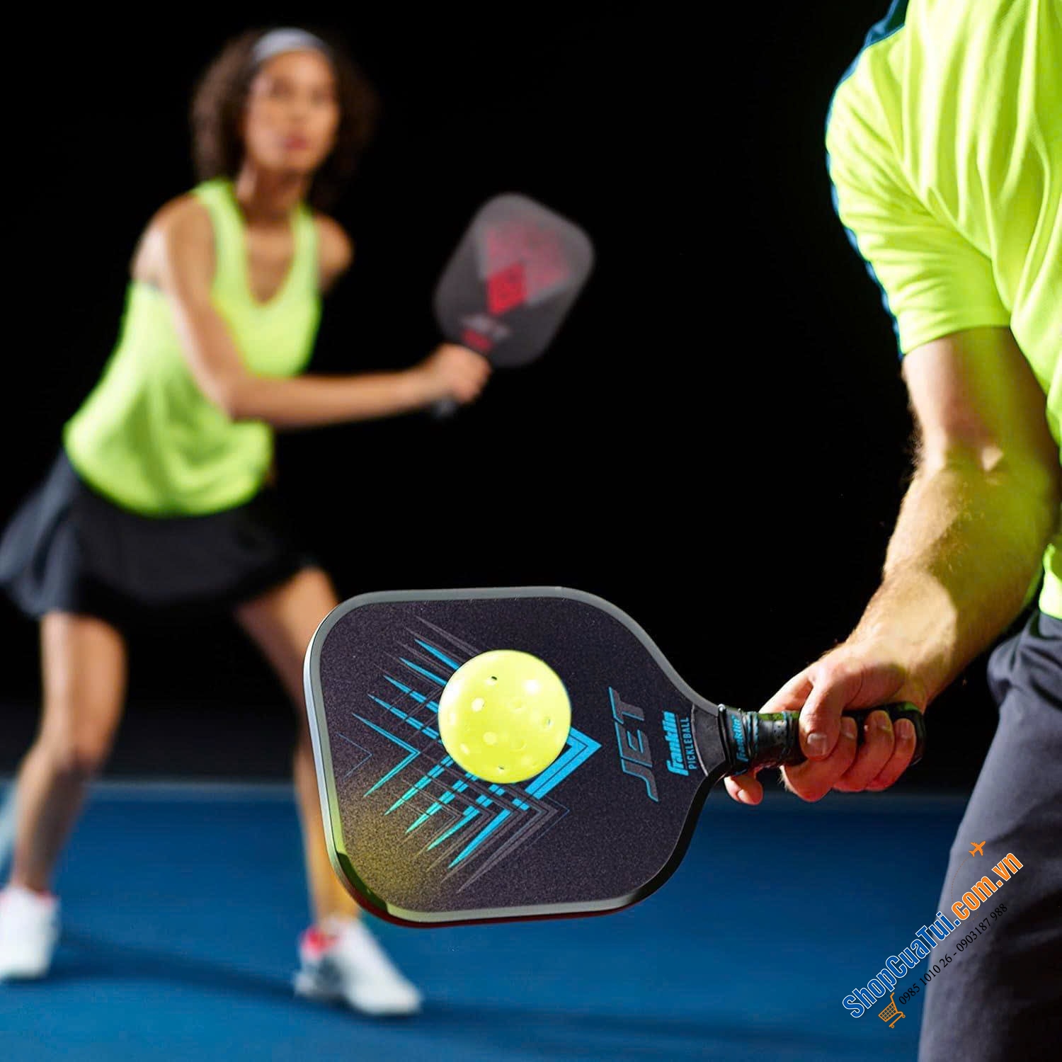 Vợt Pickleball Franklin Jet - đạt tiêu chuẩn dùng cho các giải đấu