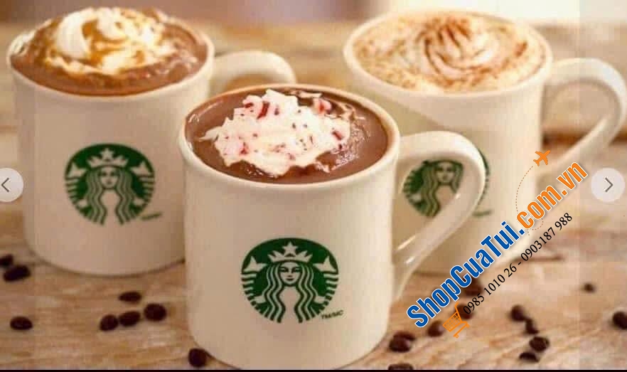 Hộp bột sô cô la STARBUCKS ĐỨC - Chocolate Frappuccino thơm ngon của Starbucks