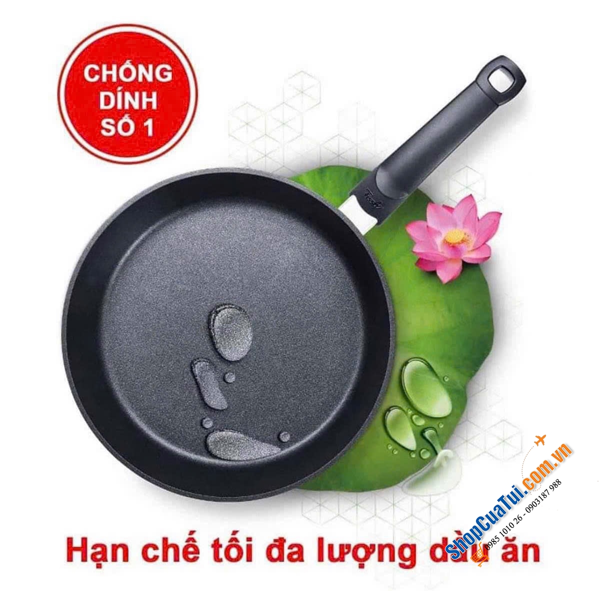 CHẢO FISSLER LEVITAL COMFORT  28cm - made in Germany - Không chứa PFOA an toàn sức khoẻ