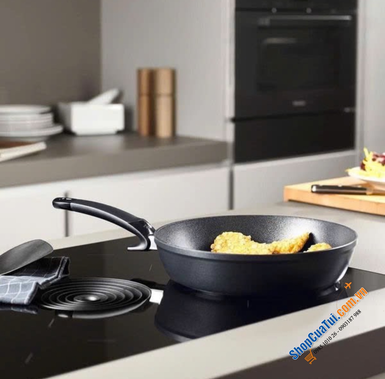CHẢO FISSLER LEVITAL COMFORT  28cm - made in Germany - Không chứa PFOA an toàn sức khoẻ