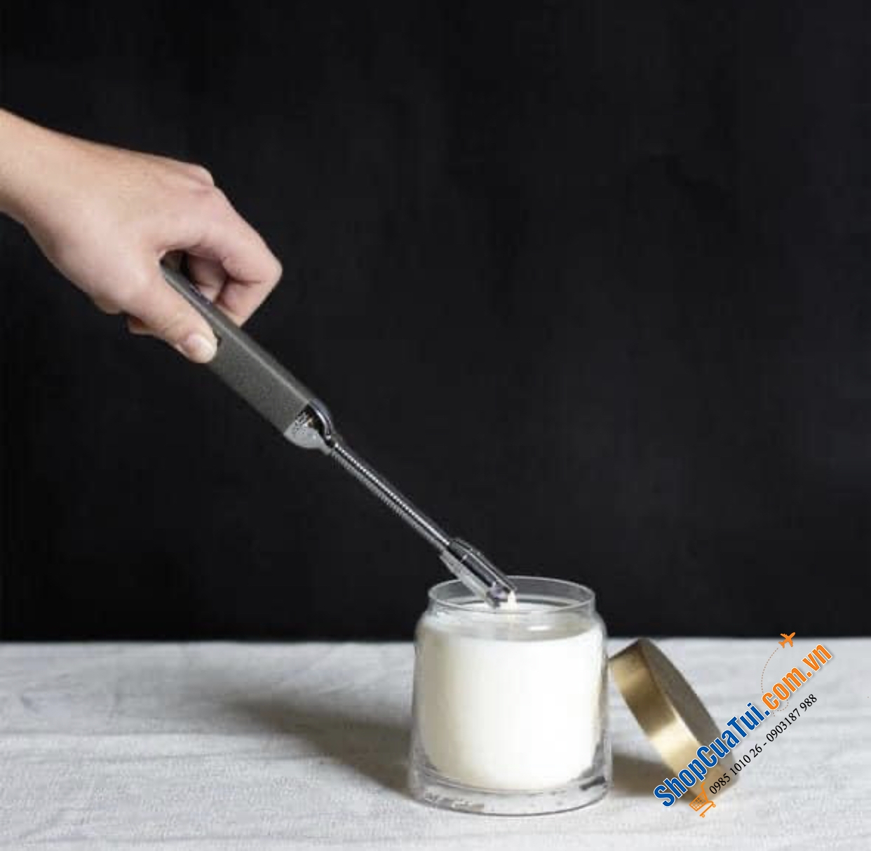 Bật lửa sạc điện Zippo an toàn, tiện dùng màu vàng đồng, ghi đen và đỏ - Bật lửa điện