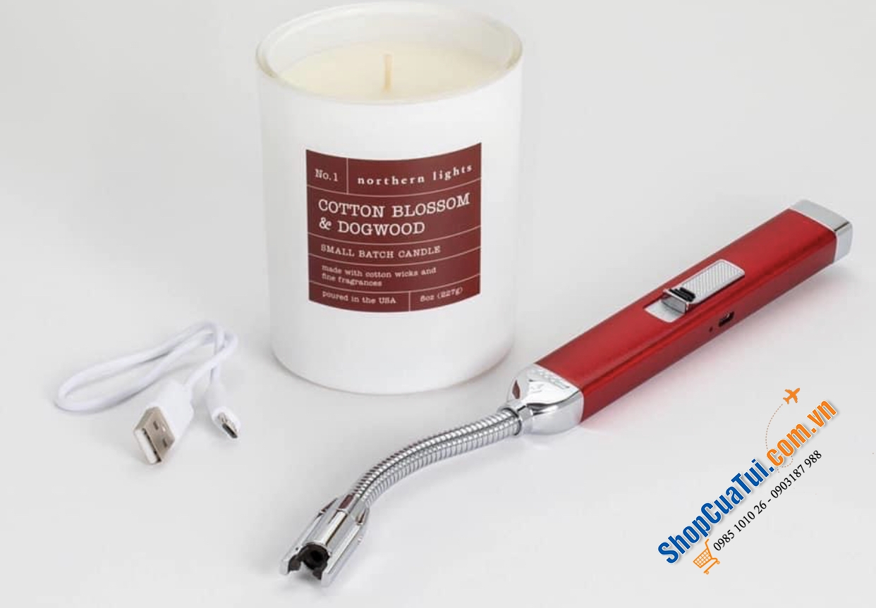 Bật lửa sạc điện Zippo an toàn, tiện dùng màu vàng đồng, ghi đen và đỏ - Bật lửa điện