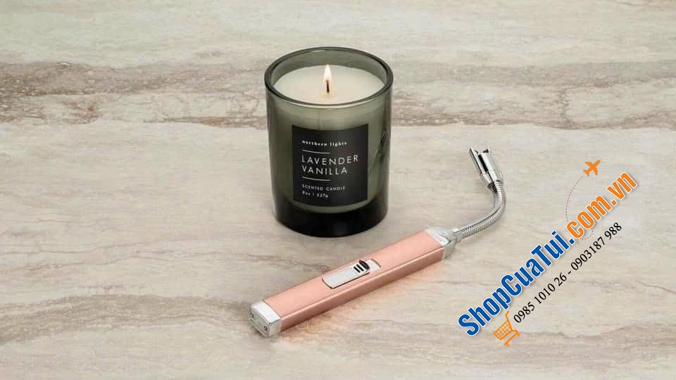 Bật lửa sạc điện Zippo an toàn, tiện dùng màu vàng đồng, ghi đen và đỏ - Bật lửa điện