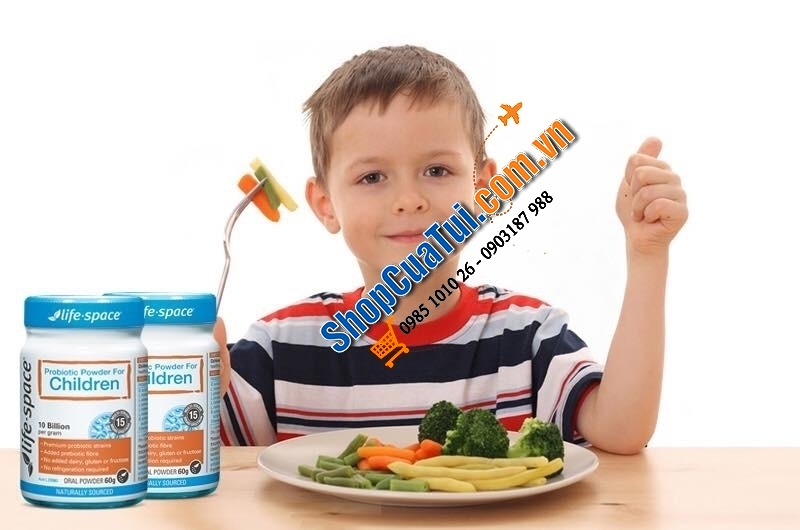 Men vi sinh Úc cho trẻ em - Life Space Probiotic Powder For Children 60g