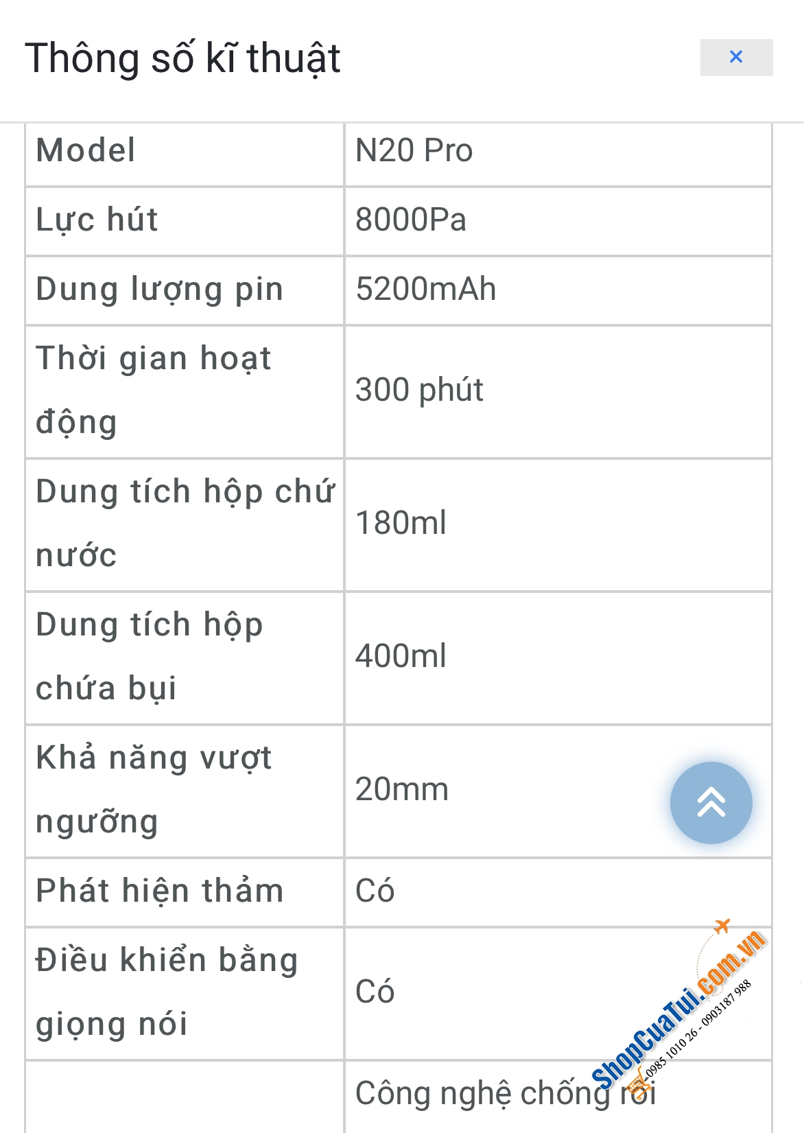 Model mới 2024: Robot hút bụi lau nhà Ecovacs N20 phiên bản nâng cấp của Ecovacs N10 (Bản quốc tế bảo hành 1 năm)