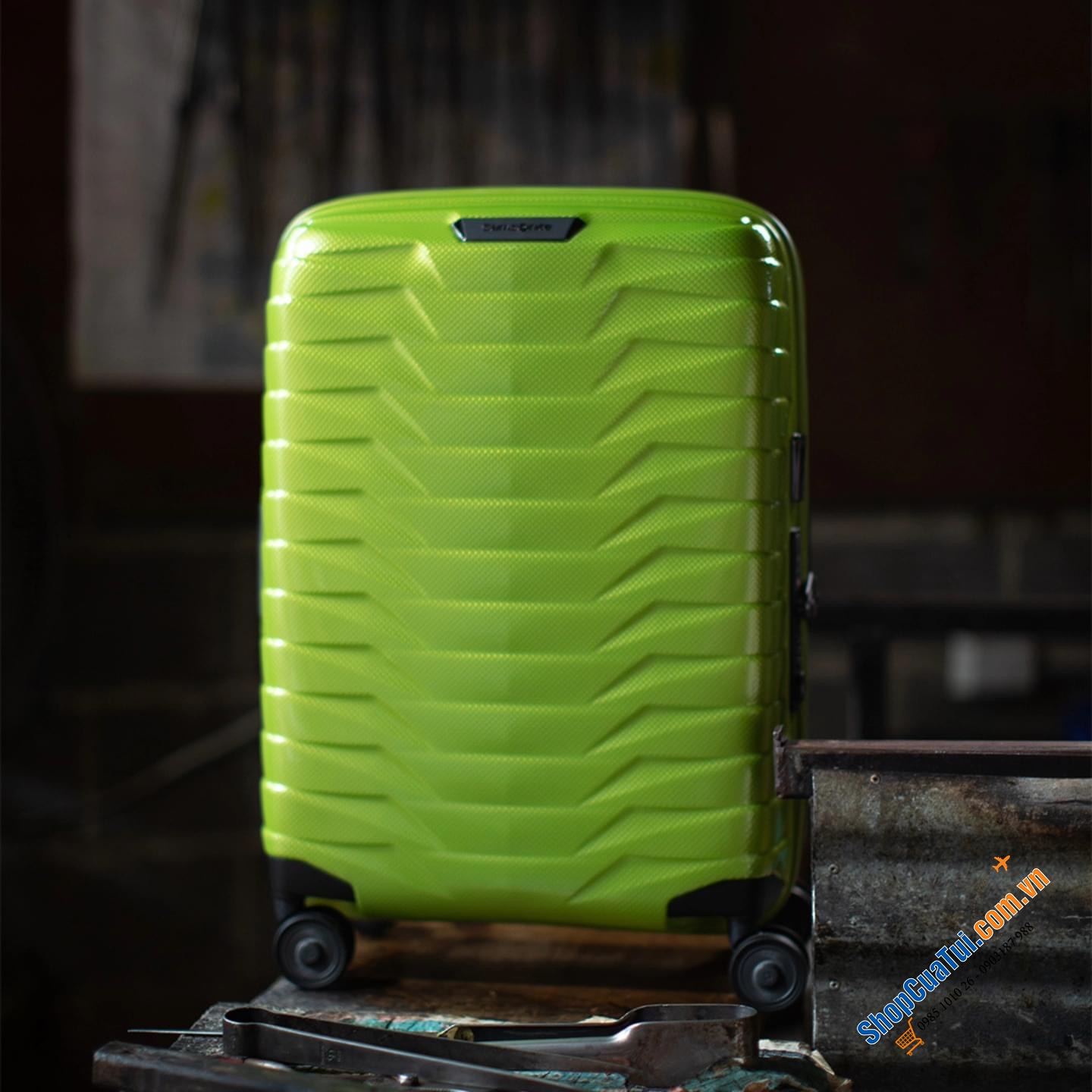 Valy siêu nhẹ, siêu bền SAMSONITE PROXIS - Made in EU size S Cabin