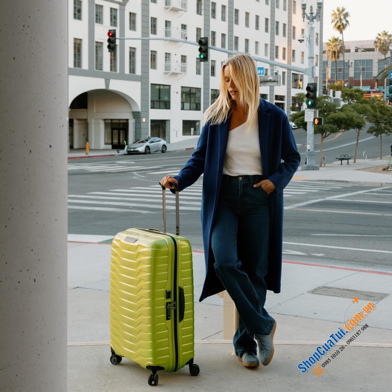 Valy siêu nhẹ, siêu bền SAMSONITE PROXIS - Made in EU size S Cabin