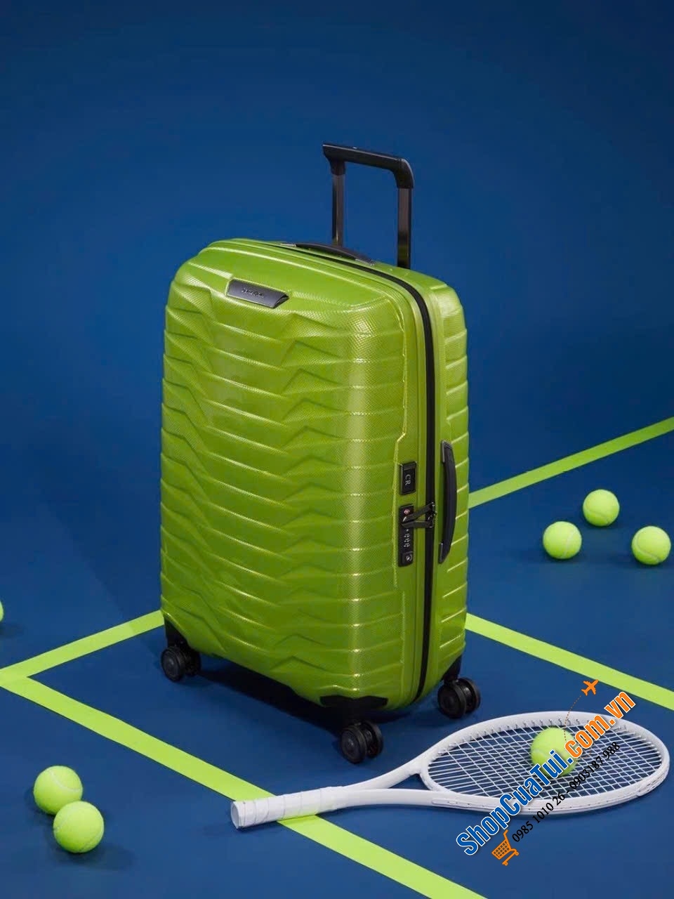 Valy siêu nhẹ, siêu bền SAMSONITE PROXIS - Made in EU size M kí gửi