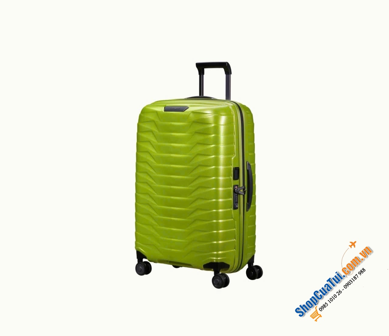 Valy siêu nhẹ, siêu bền SAMSONITE PROXIS - Made in EU size M kí gửi
