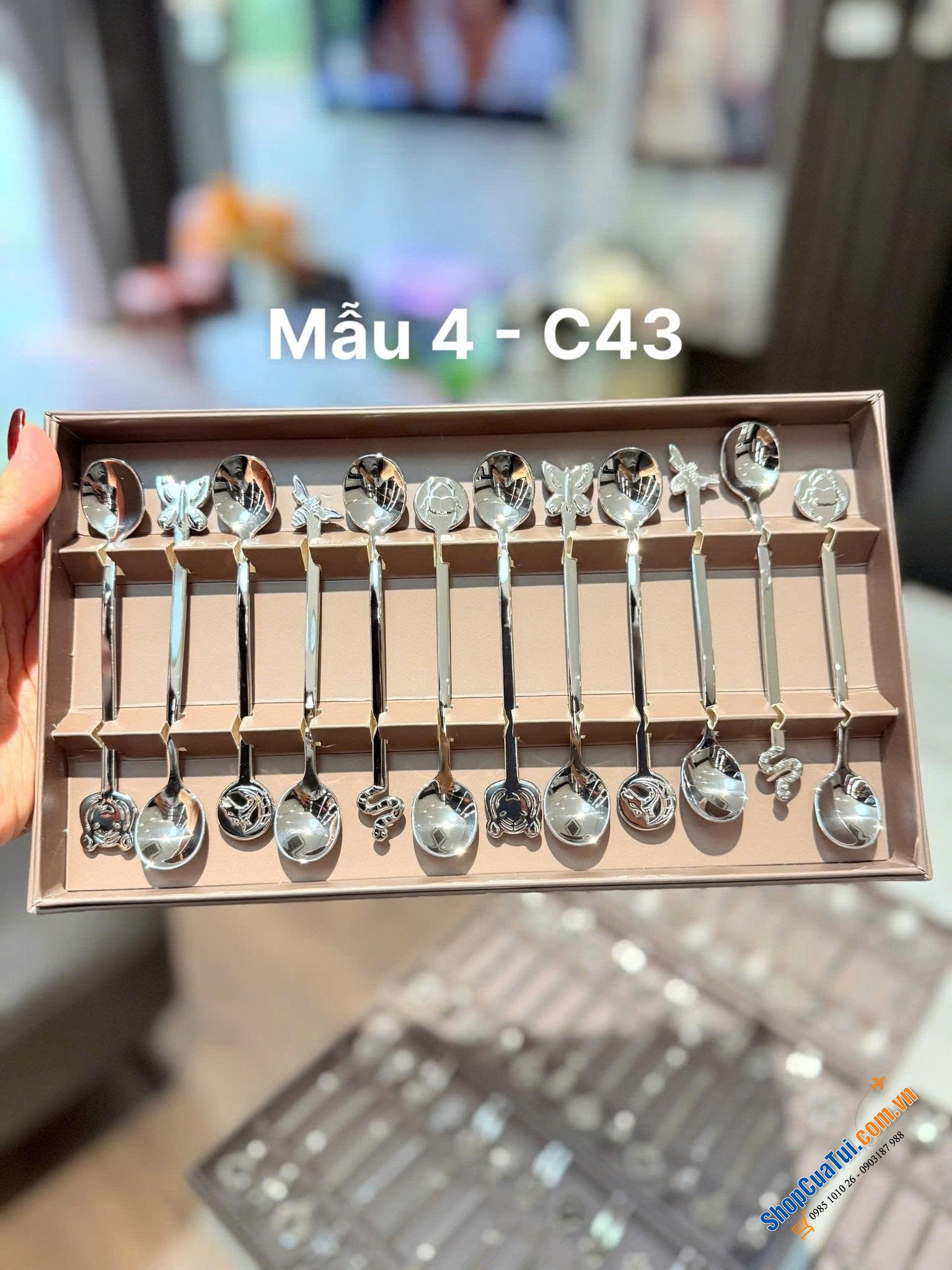 Set 12 dĩa Sambonet Forks Party Portafor Living Và Set 12 dĩa Party Sambonet Oriental Living.