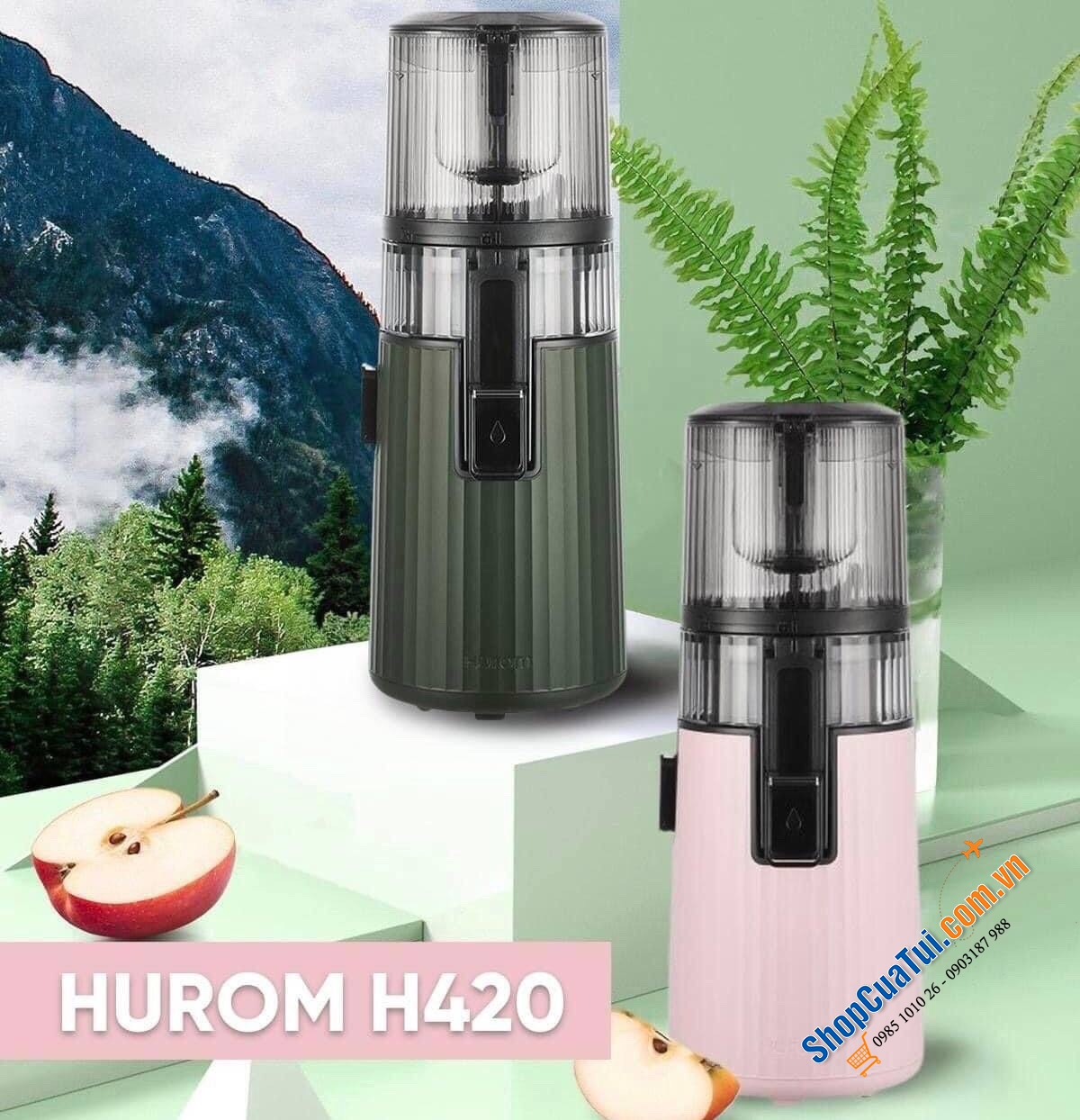 Máy ép chậm Hurom H420 - phiên bản giới hạn được thiết kế với sự cầu kỳ và tinh tế