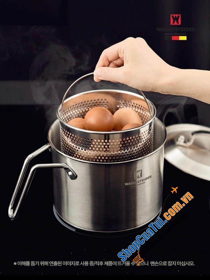 Nồi đa năng Neo Multi Pot Wagensteiger size 2.3 Lít có xửng