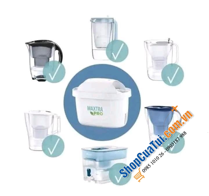 SET 3 LÕI LỌC NƯỚC BRITA MAXTRA PRO ALL-IN-1 - mang đến nước tinh khiết và ngon miệng