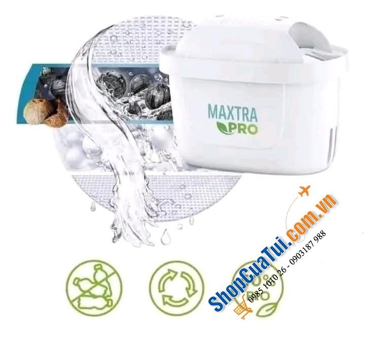 SET 3 LÕI LỌC NƯỚC BRITA MAXTRA PRO ALL-IN-1 - mang đến nước tinh khiết và ngon miệng