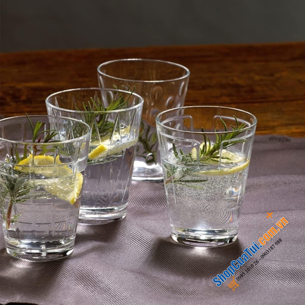 SET CỐC VILLEROY & BOCH DRESSED UP 200ML - Thương hiệu Đức - với 4 mẫu mã khác nhau, mỗi mẫu mang một phong cách riêng bằng thuỷ tinh pha lê