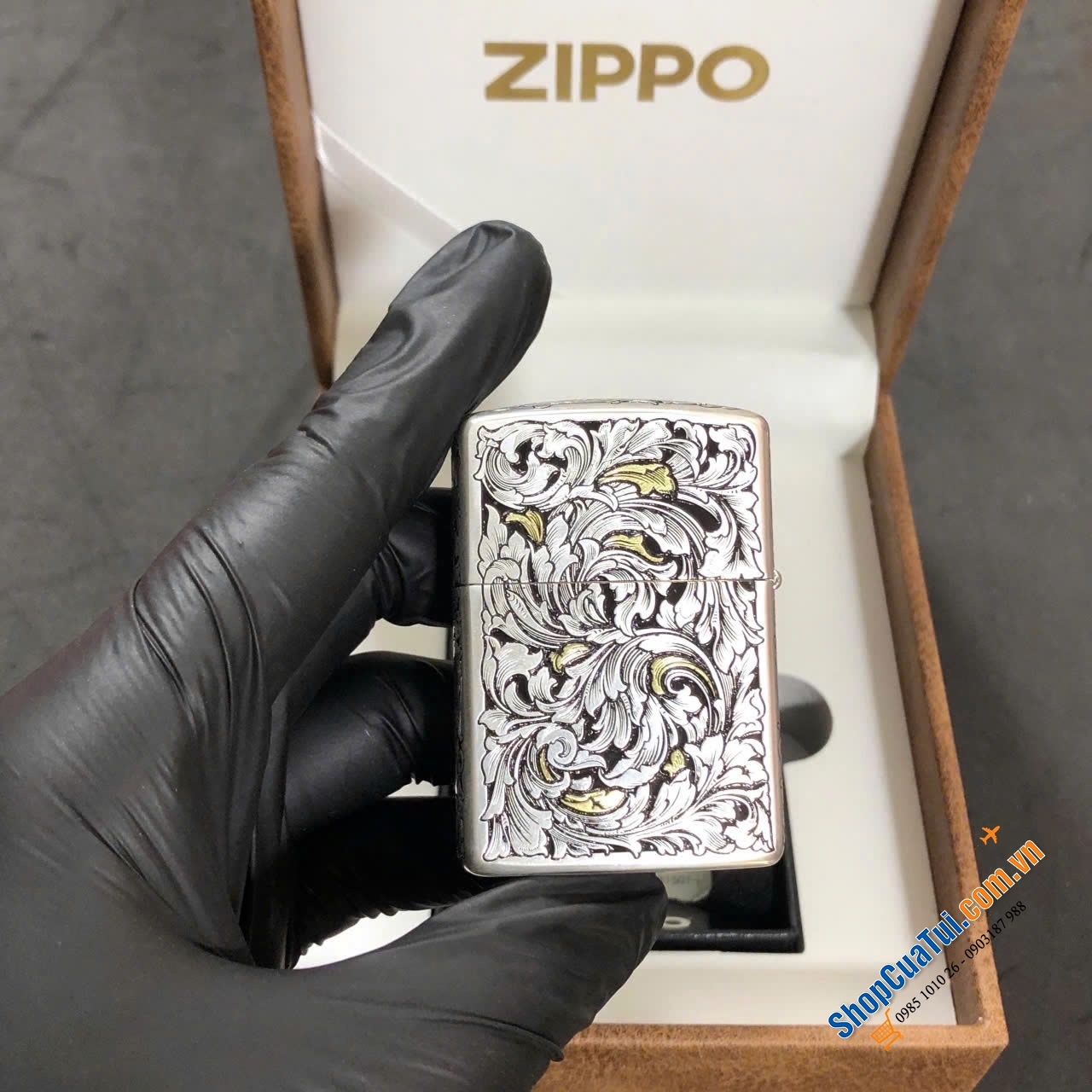 Bật lửa Zippo mãnh xà - biểu tượng cho nước, lửa, linh hồn, sự quyết đoán